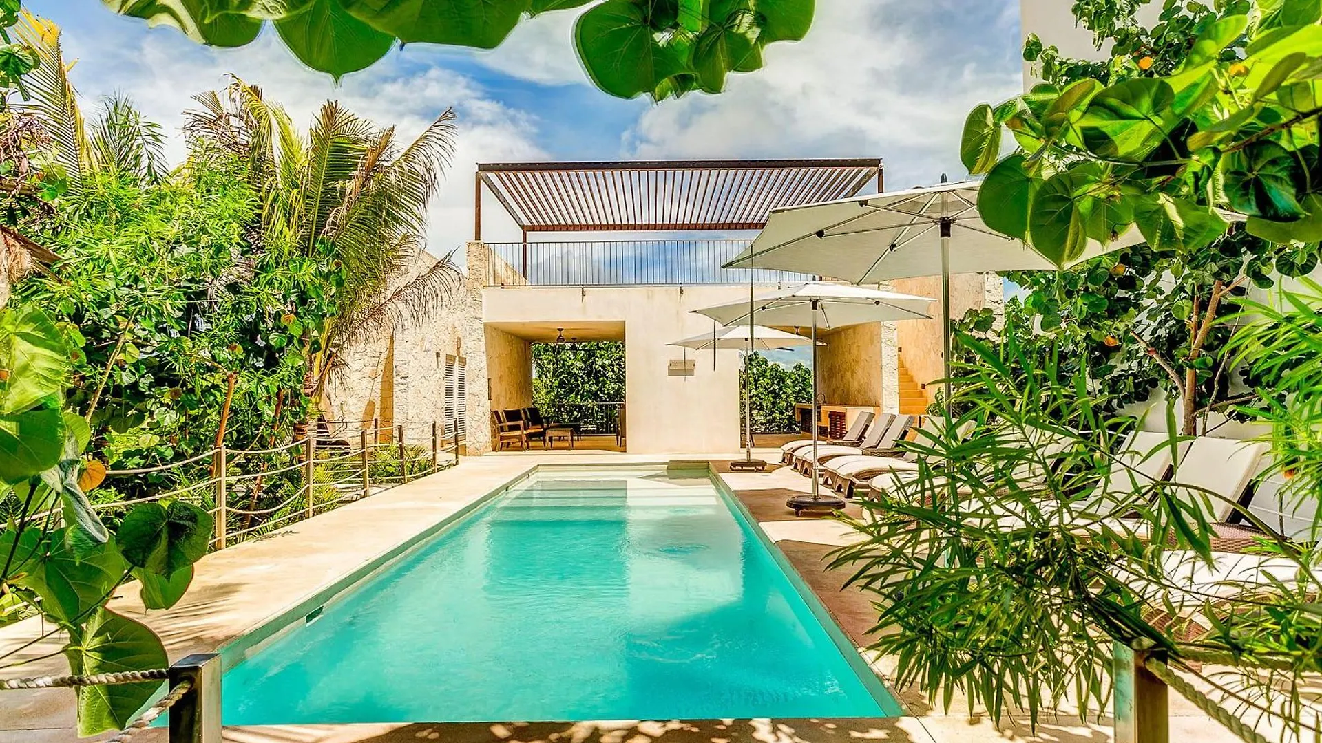 Santamar By Tao Beach Condos With Pool & Walk To Ocean Akumal Apartment