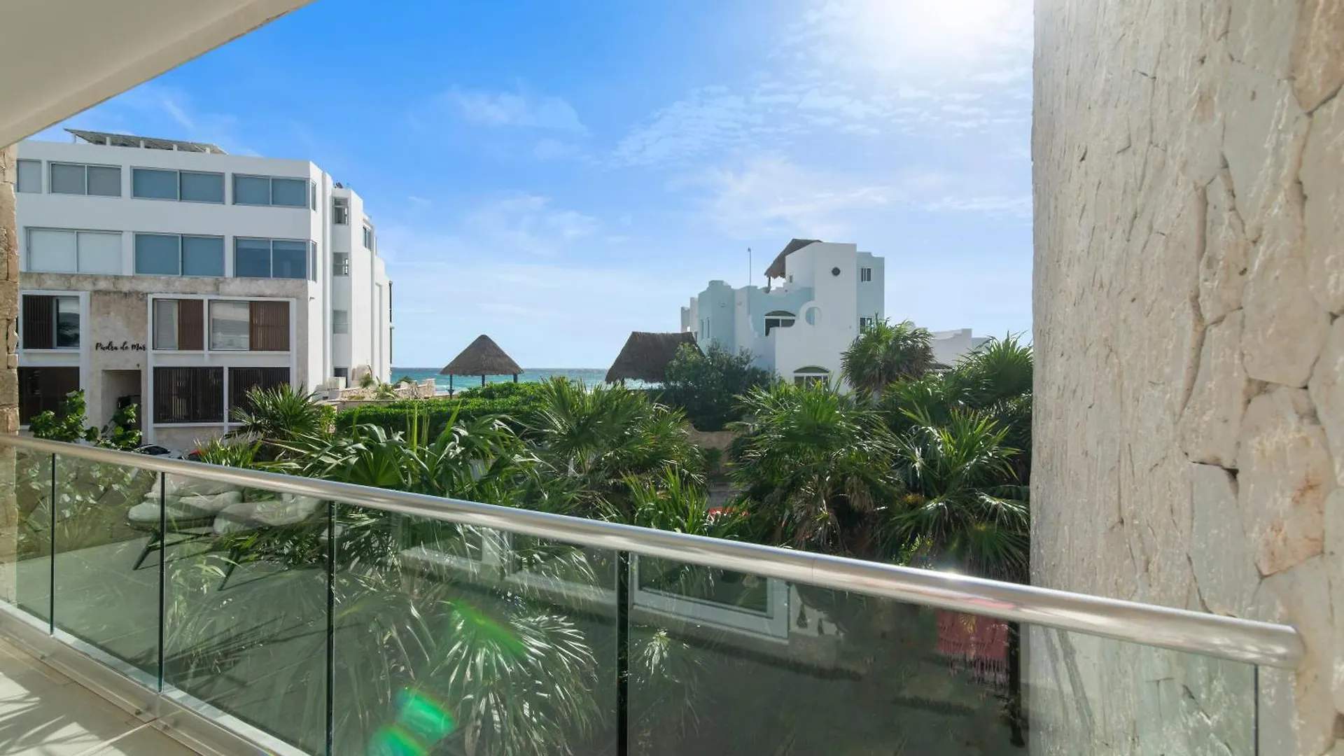 شقة Santamar By Tao Beach Condos With Pool & Walk To Ocean أكومال
